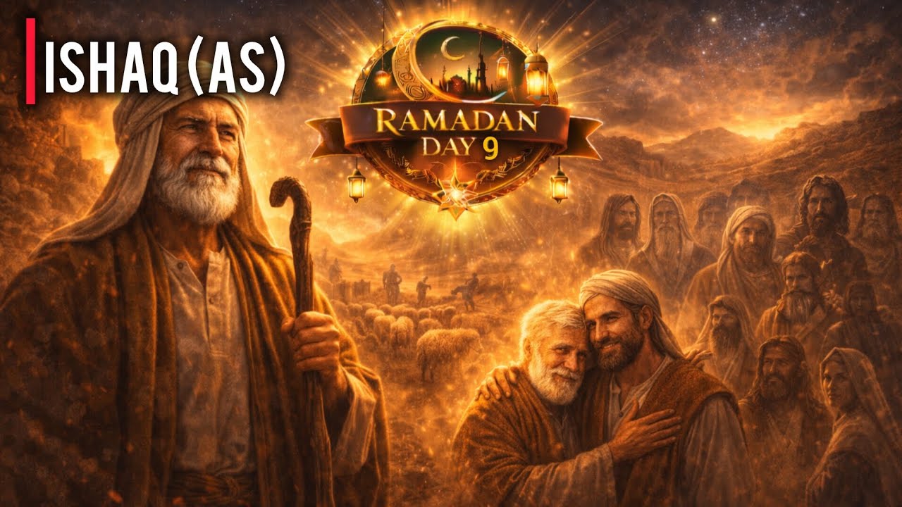 Ramadan Day 9: Prophet Ishaq (AS) | Legacy of Divine Promise | Never give up on dua even after years