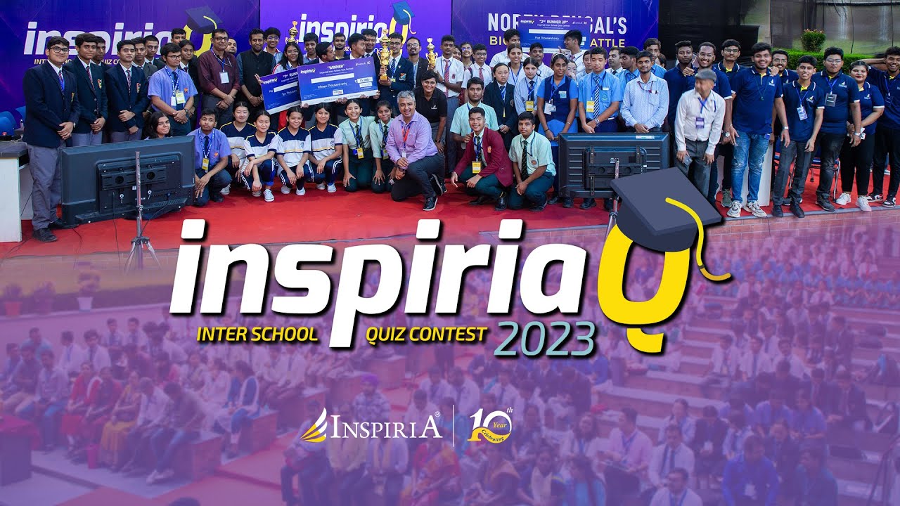 InspiriaQ 11th Edition || North Bengal's Biggest Inter-School Quiz Competition #Inspiria