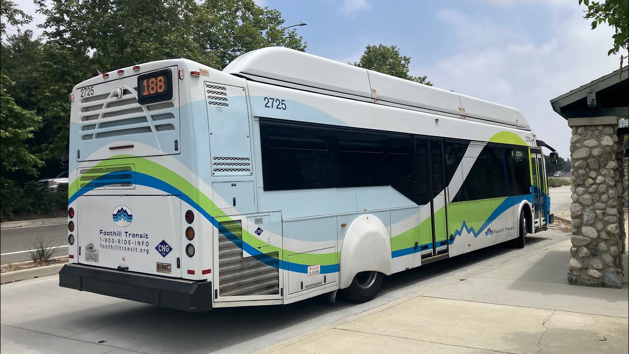 Foothill Transit 2019 ENC Axess BRT 40’ CNG #2725