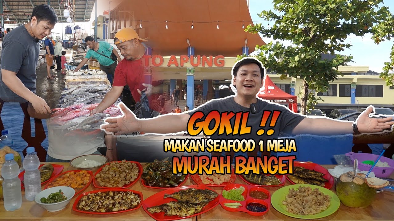 MAKAN SEAFOOD LANGSUNG DARI PUSAT NYA !! Pilih sendiri seafood nya langsung dimasak !!