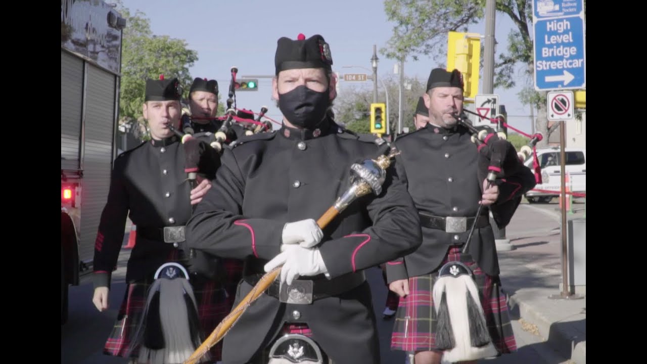 2020 Fallen Firefighter Memorial Ceremony; Edmonton, Alberta