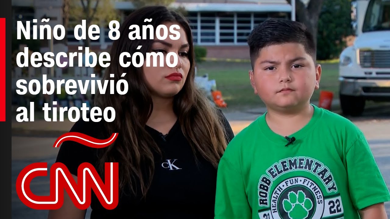 “Ahora le tengo miedo a las armas”, dice un niño de 8 años que sobrevivió al tiroteo en Uvalde