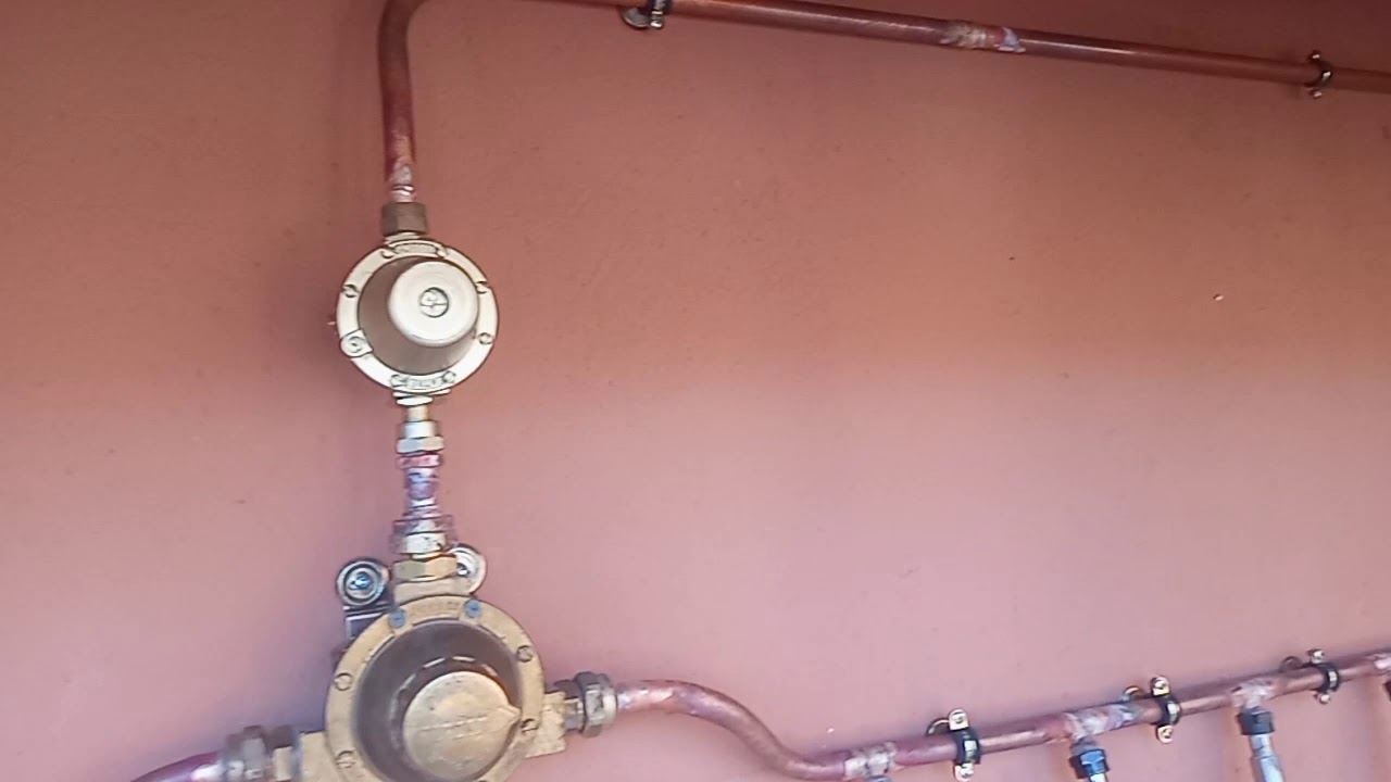 installation des bouteilles gaz
