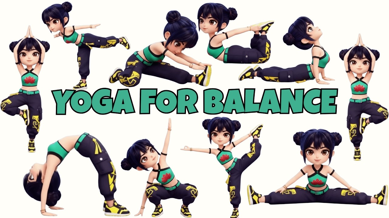 Balance Yoga for Kids With Zoey | Mindful and Breathing Yoga | Yoga for Health