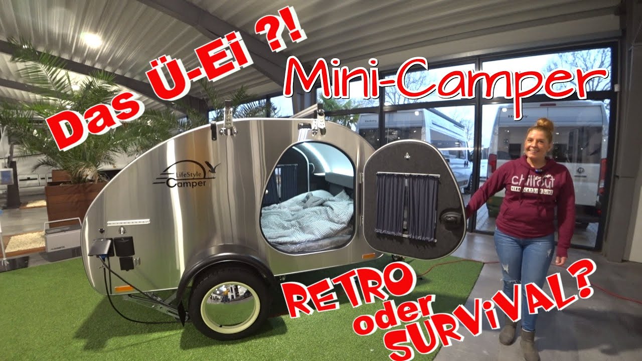 Mini Camper Steeldrop @lifestylecamper6552  X-Line Cross Mini Camper Wohnanhänger!Wir zeigen Ihn Euch💖😉💖