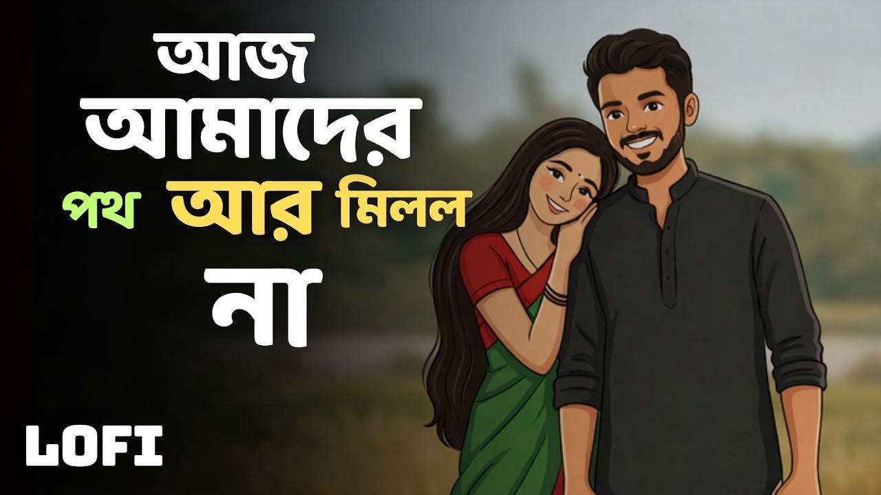 আজ আমাদের পথ আর মিলল না | Sad Bengali Love Song 2025 | Broken Heart Song