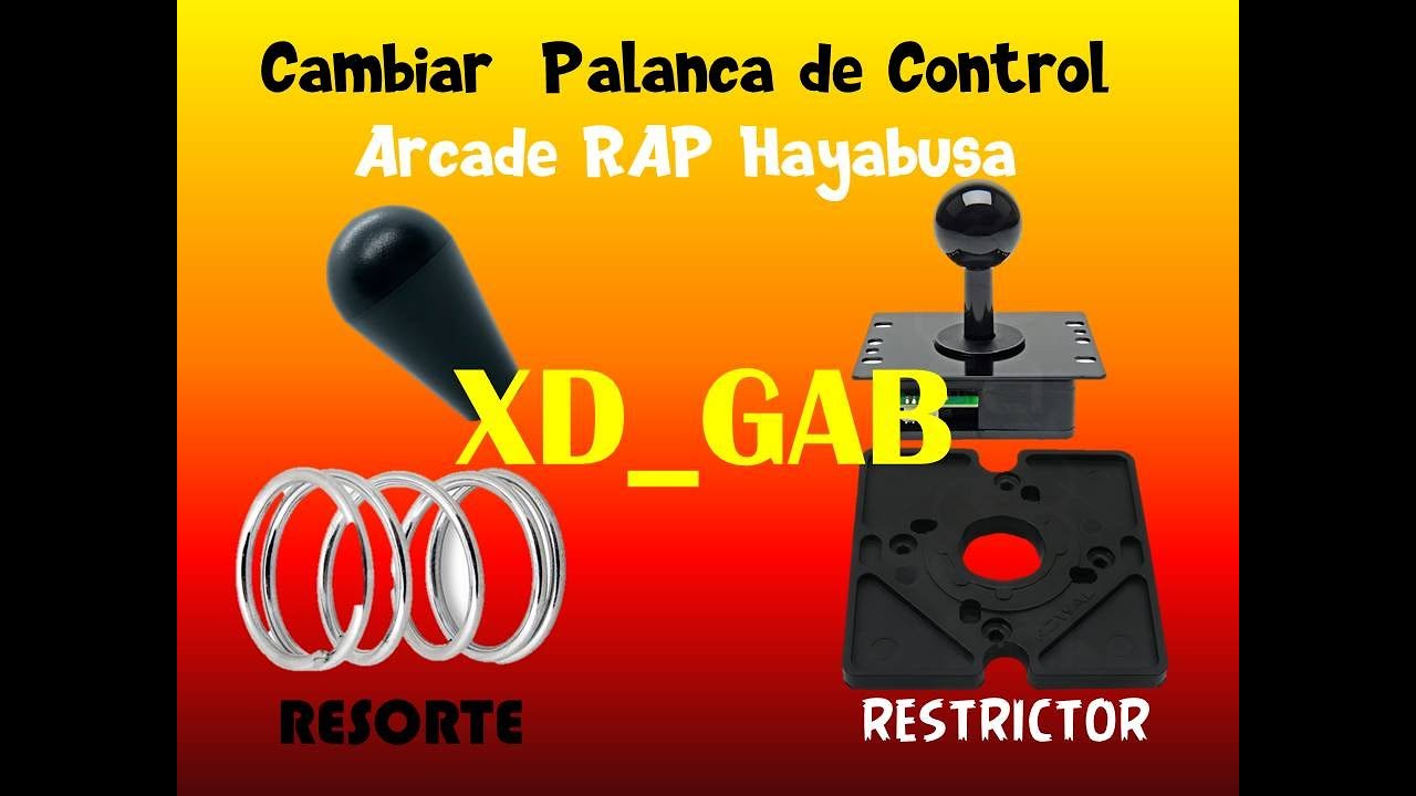 Cambio de Palanca, resorte y restrictor Control Arcade HAYABUZA