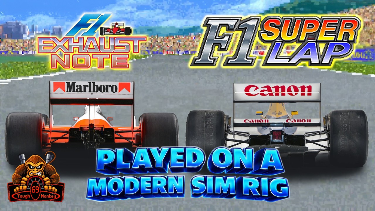 Худшие аркадные гонки SEGA? F1 Exhaust Note и Super Lap &mdash; ретро-гонки на современном симуляторе с...