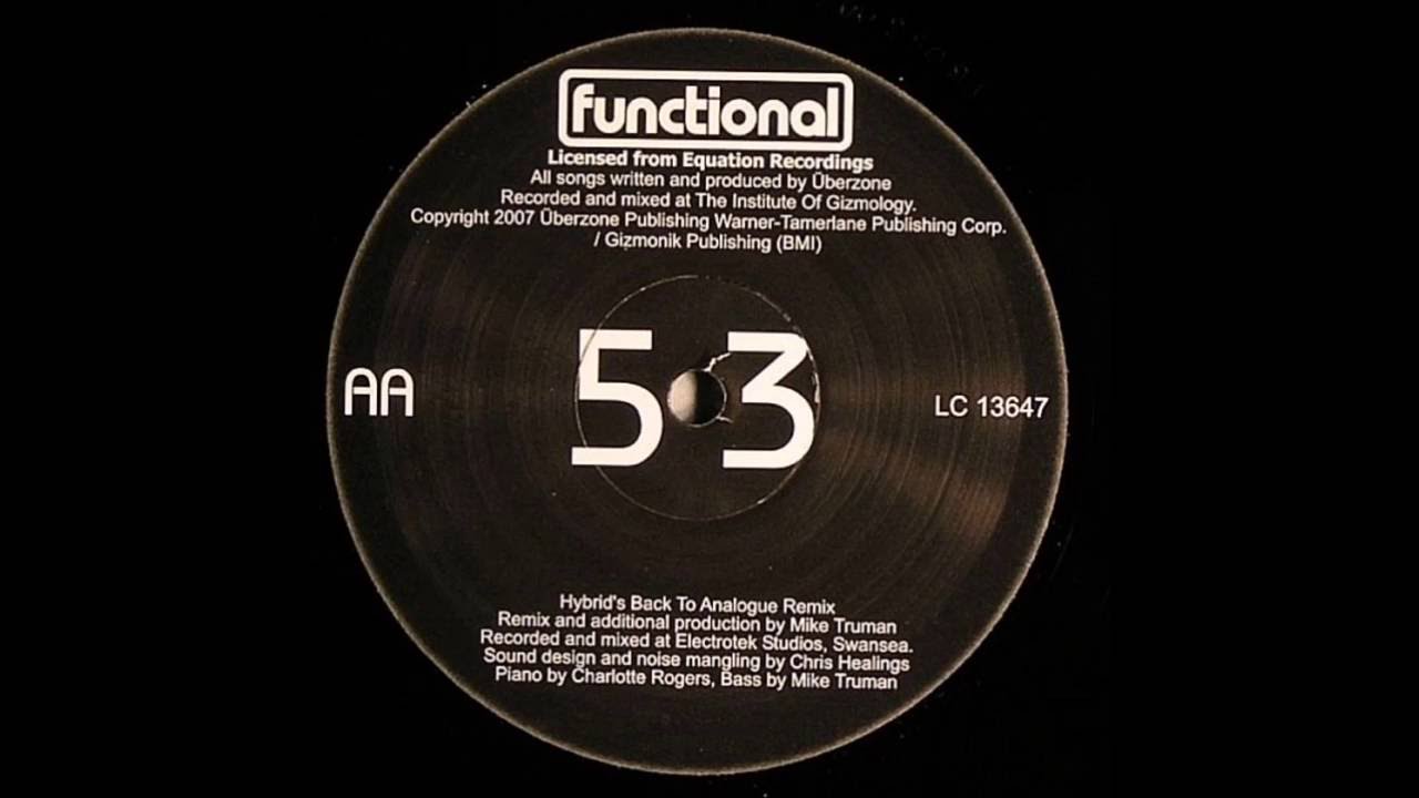 Überzone - 4 Bit (Hybrid's Back To Analogue Remix)