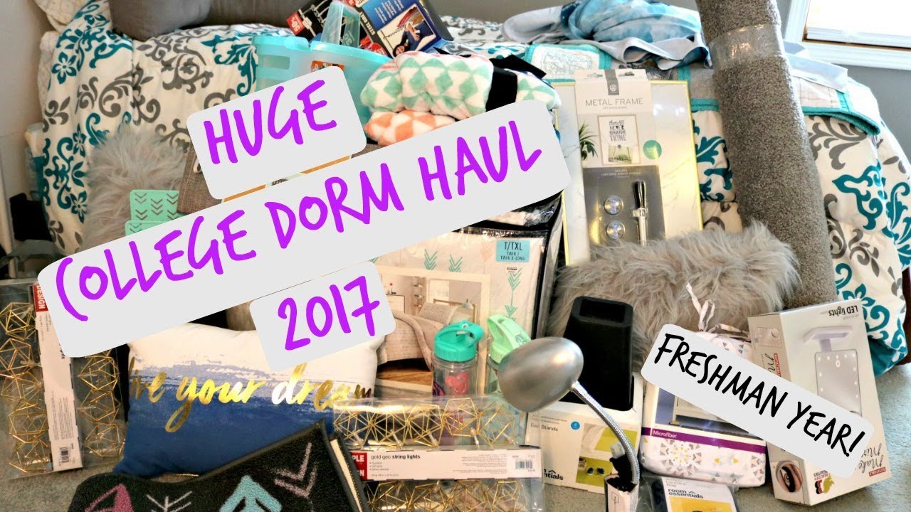 COLLEGE DORM HAUL 2017