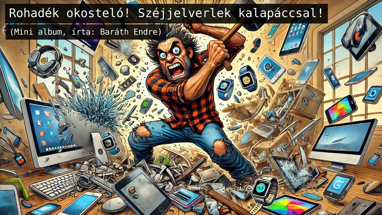 Rohad&eacute;k okostel&oacute;! Sz&eacute;tverlek egy kalap&aacute;ccsal! (mini album)