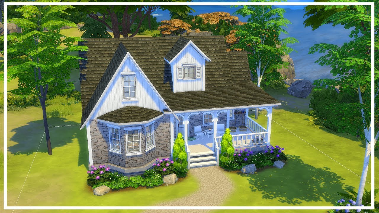 Lakeside Cottage || The Sims 4: Speed Build