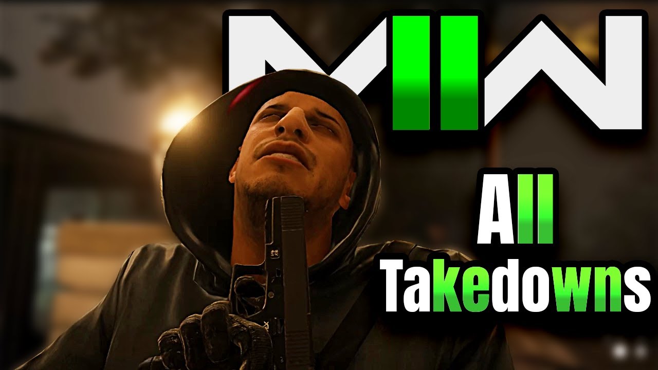 Modern Warfare 2 2022 | All Campaign Takedowns [4K 60]