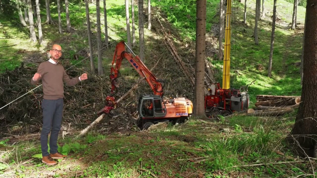MAESTRI VALDIFIEMME approfondimento cantiere forestale YouTube