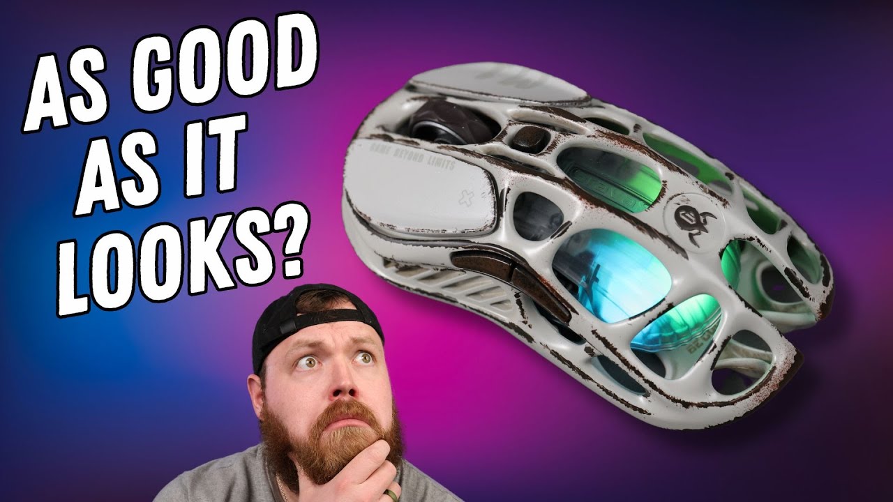 Coolest Looking Mouse on the Market! - GravaStar Mercury M1 Pro