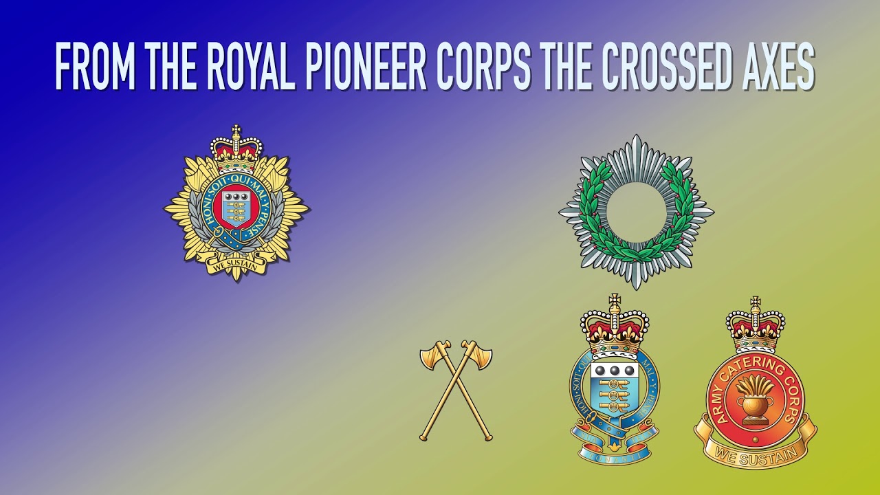 What Makes Up the Royal Logistic Corps Cap Badge.