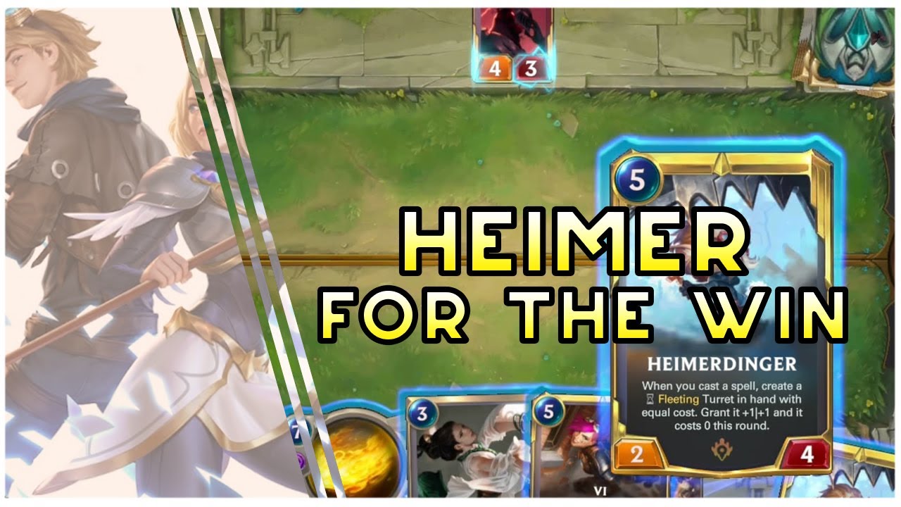 How To Play Vi + Heimer Combo Deck | Legends Of Runeterra