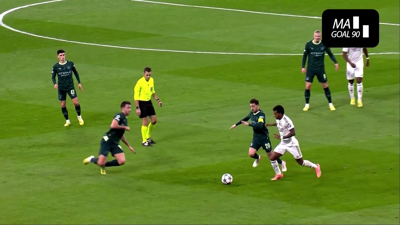 Rodrygo vs Man City ( Doing His Best ) MAGICIAN 2025/26