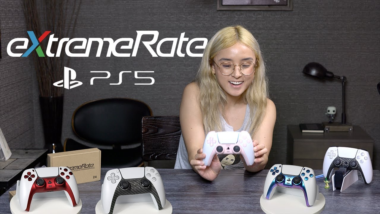 eXtremeRate PS5 Controller Decorative Mod | Trim Shell and Button Kits Review and Installation