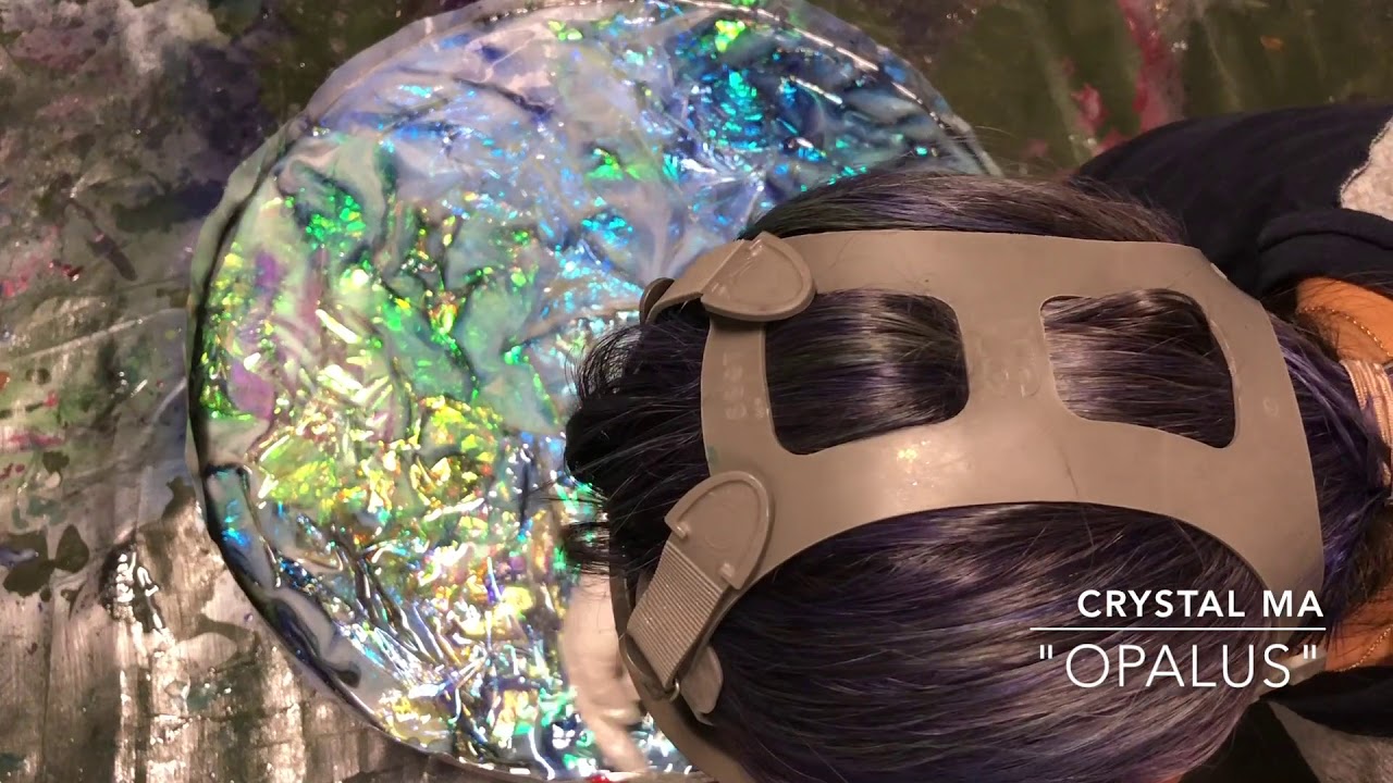 OPALUS - original Opal inspired Resin Painting technique by Crystal Ma
