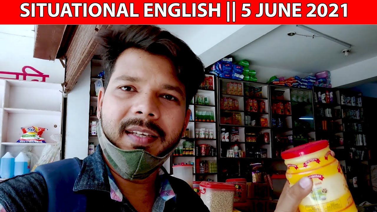 SITUATIONAL ENGLISH  || 5 JUNE 2021 || VIDEO: 86