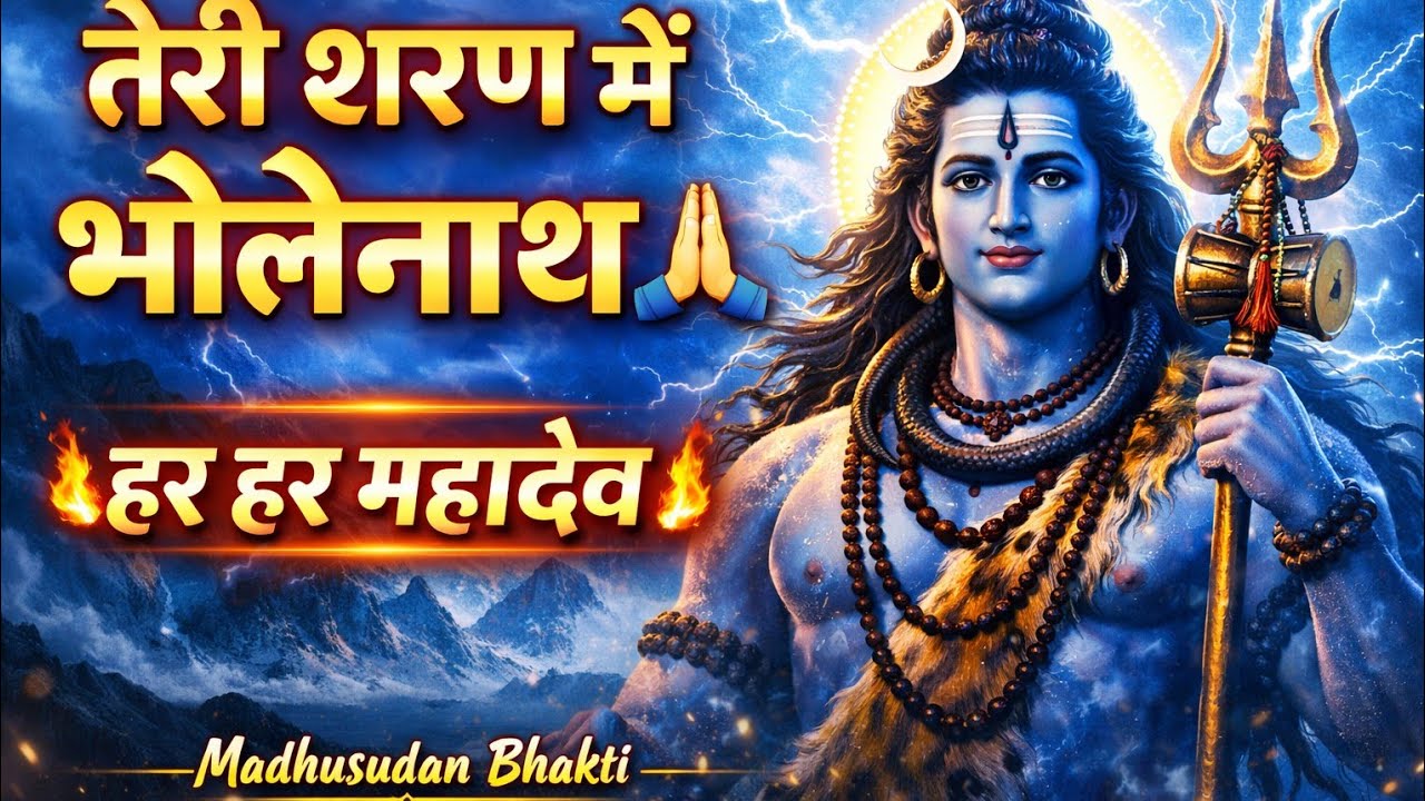  तेरी शरण में भोलेनाथ | New Shiv Bhakti Song 2026 | Har Har Mahadev #song 