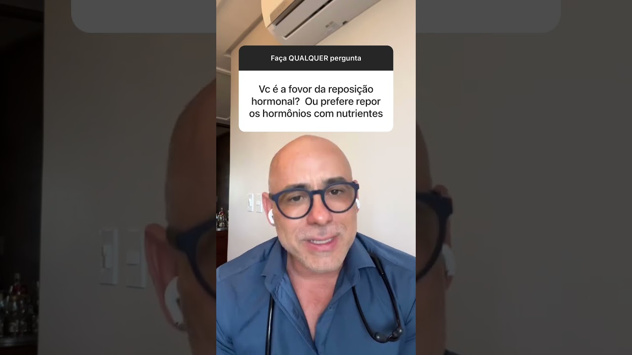Reposi&ccedil;&atilde;o hormonal, qual a melhor forma de fazer? | Dr Dayan Siebra