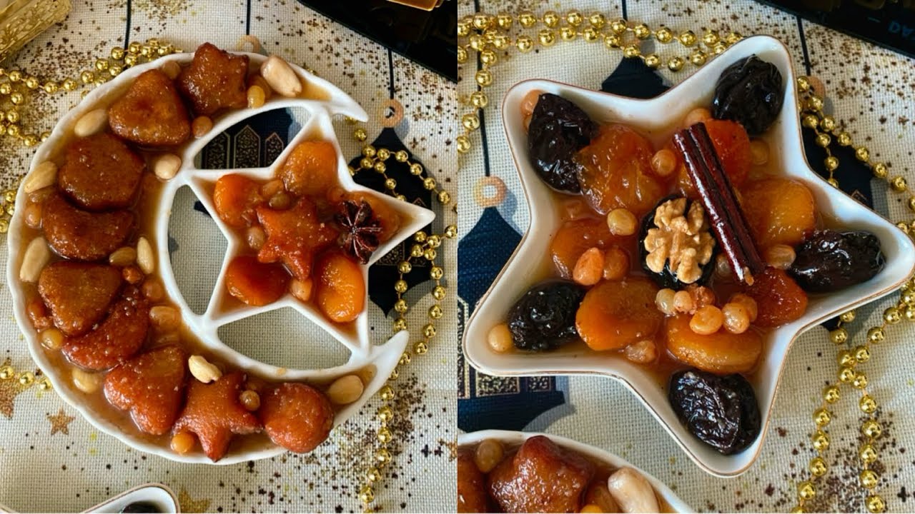 Chbeb essofra, marqua hlouwa ou tajine hlou مرقة حلوة شباح السفرة