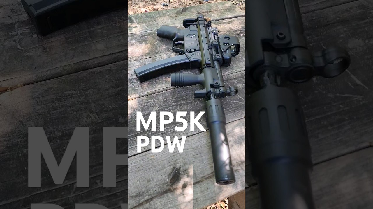 MP5K PDW 9MM &mdash; пистолет-пулемет божественного уровня вашей мечты