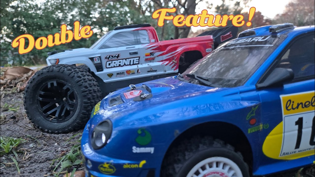 Испытания гранитных трасс Kyosho Fazer R и Arrma
