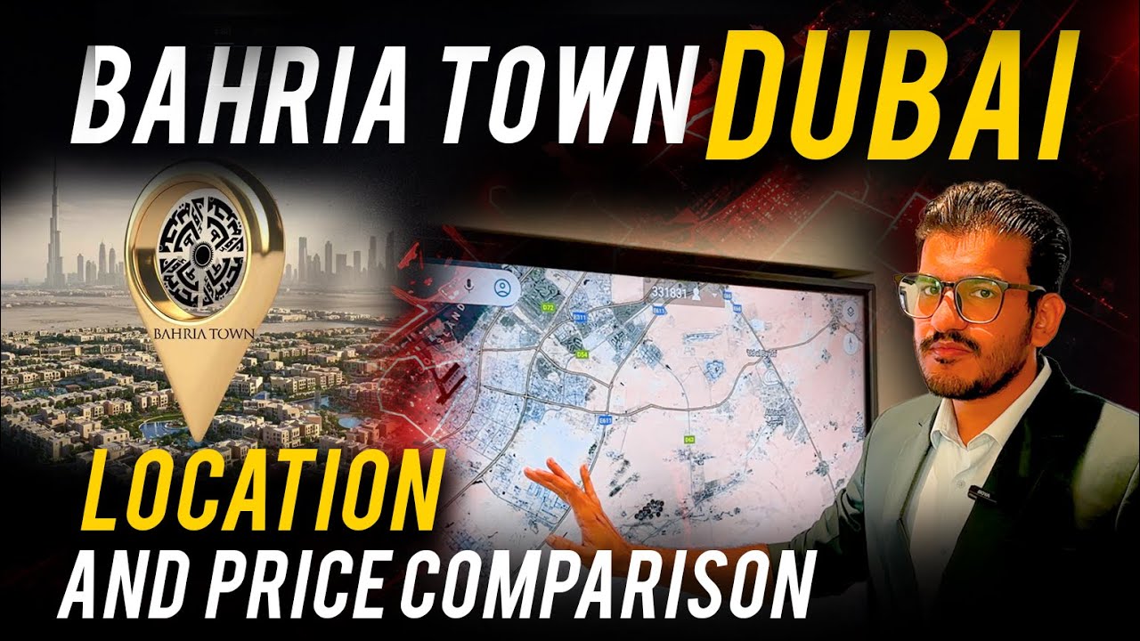 Стоит ли покупать Bahria Dubai? Сравнение местоположения и цены с соседними районами!