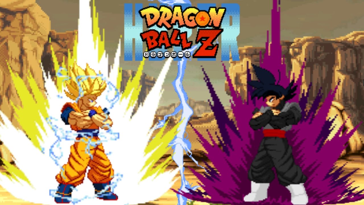 Hyper DBZ: SSJ Goku Vs Goku Black