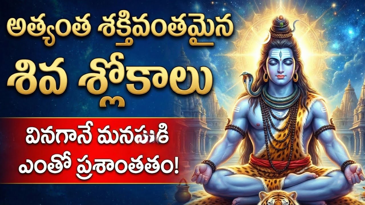  అత్యంత శక్తివంతమైన శివ స్తోత్రాలు# devotional songs 