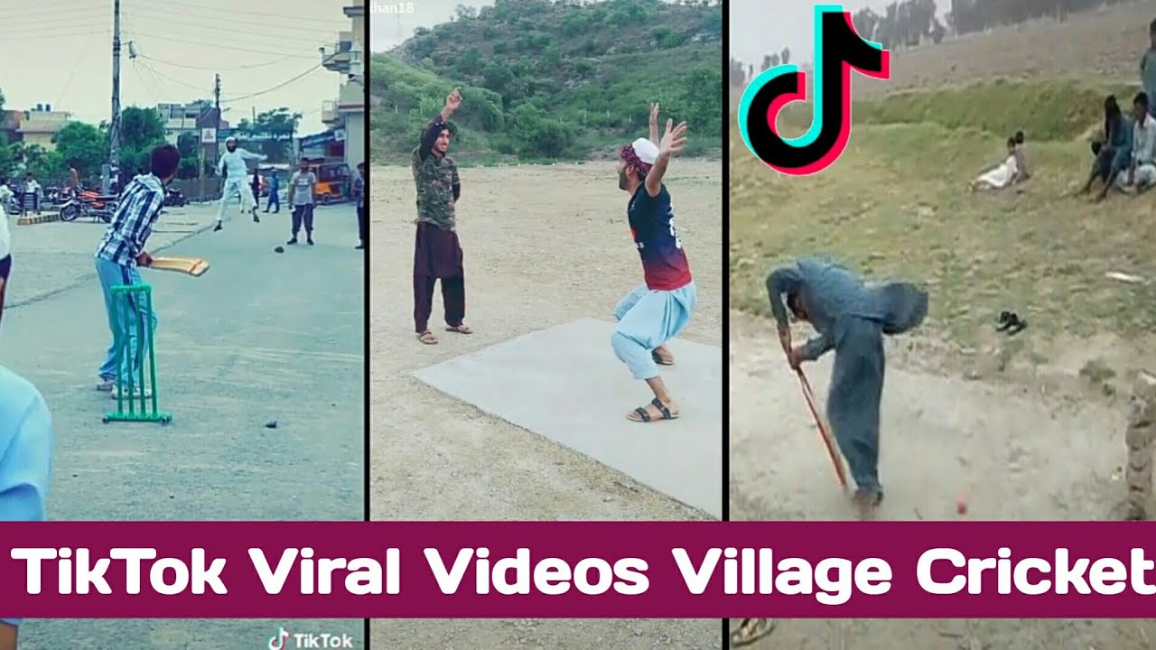 Tiktok Village Cricket Funny Video