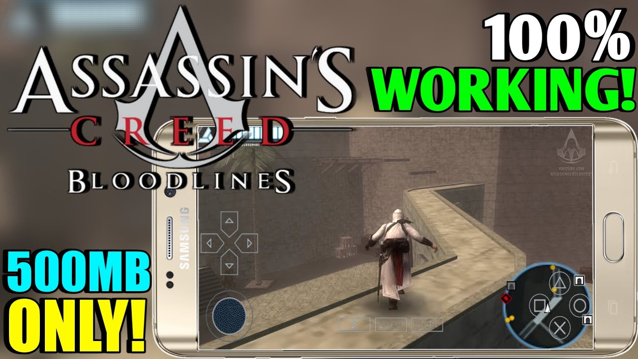 How To Download/Play Assassin's Creed Bloodlines in Mobile/Android phone🔥