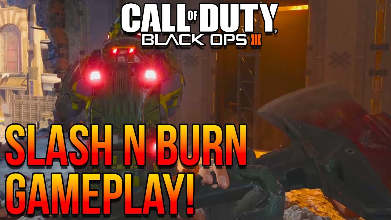 NEW AXE GAMEPLAY! (SLASH N BURN DLC WEAPON) - 