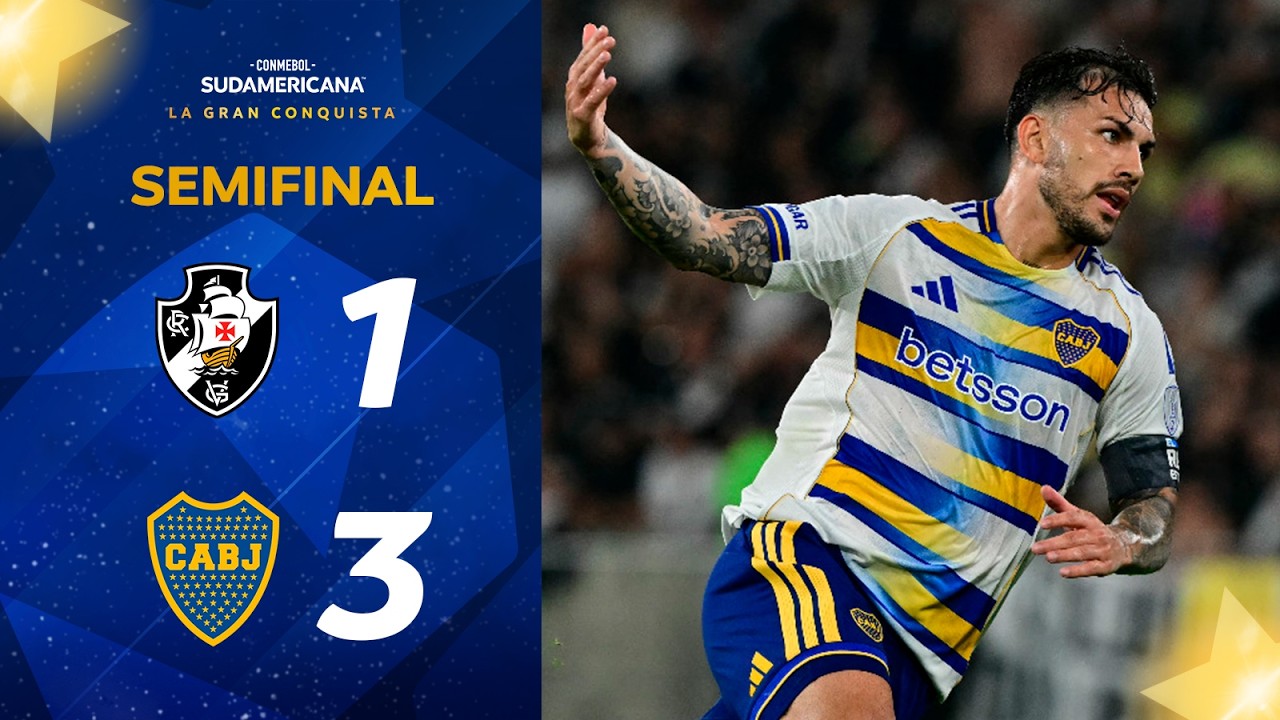 GOLES | VASCO DA GAMA vs. BOCA JUNIORS | SEMIFINAL| CONMEBOL SUDAMERICANA 2026