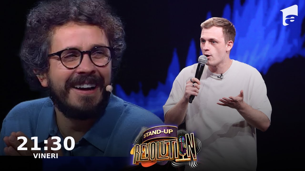 Darius Grigorie a RUPT scena Stand-up Revolution: ,,&Icirc;mi place drama!&rdquo; 😅