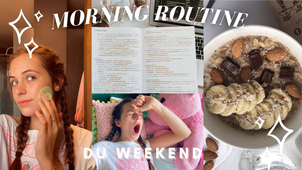 Ma MORNING ROUTINE du WEEKEND ! 2021