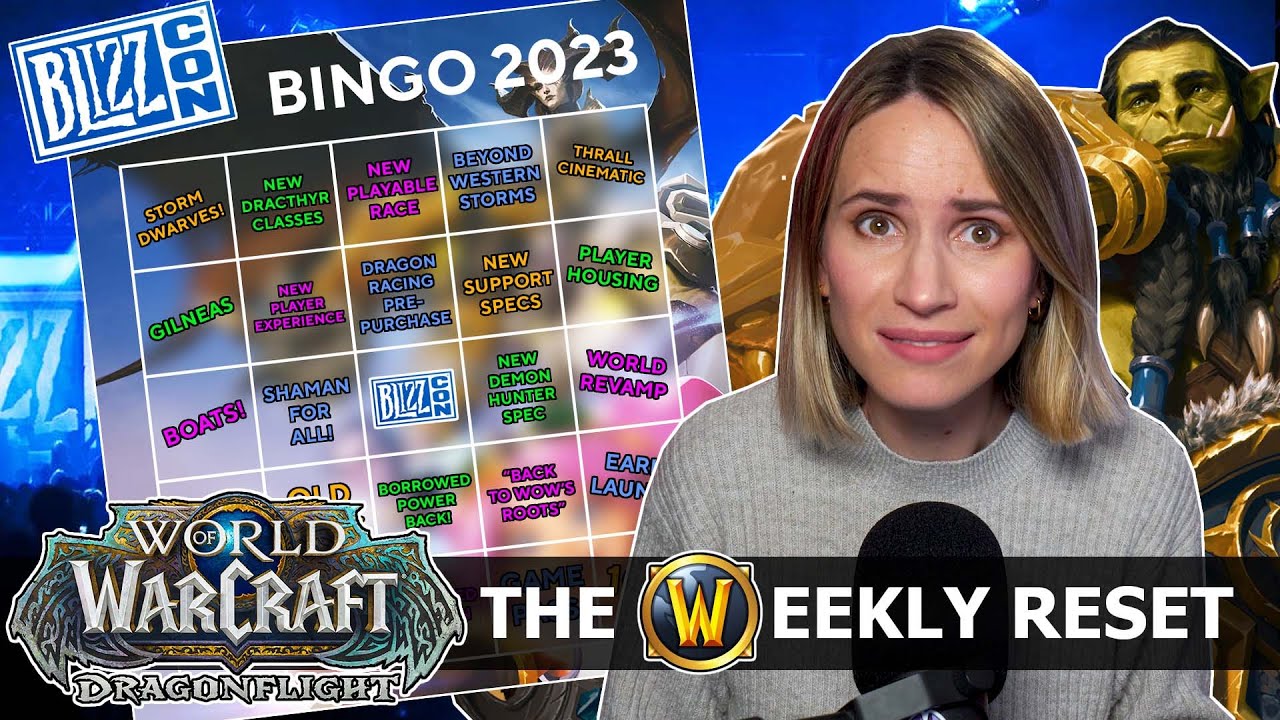 Blizzcon Disappointment, FINAL 11.0 Predictions & Blizzcon Bingo Card! The Weekly Reset