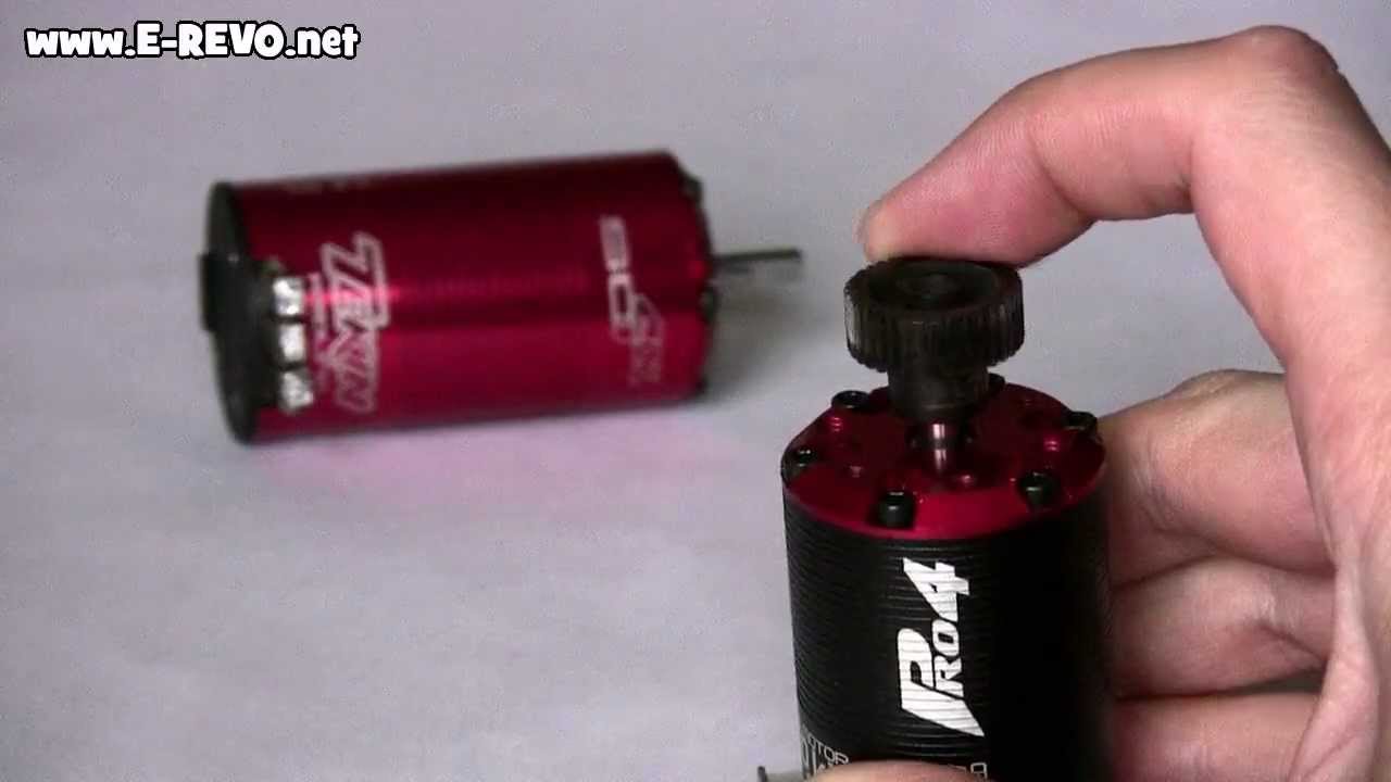 Tekin SC4X 2-pole vs. Pro4 4-pole brushless sensored motors