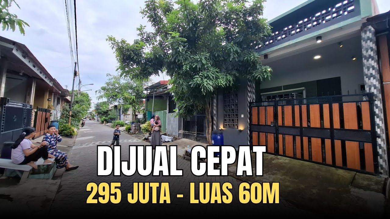 Rumah Dijual Cepat di Bekasi | Harga 295 Juta, 5 Menit Ke TOL | Bekais Timur Regensi 7