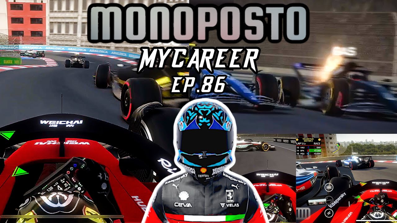Monoposto MyCareer Ep.86 ZERO COMPOSURE AT MONACO!