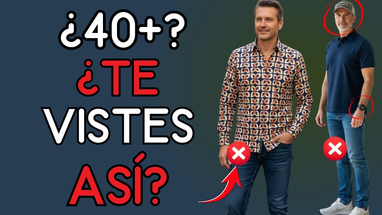 Jeans y Camisas: el Conjunto que Siempre Funciona después de los 40 | Moda Hombres 40+