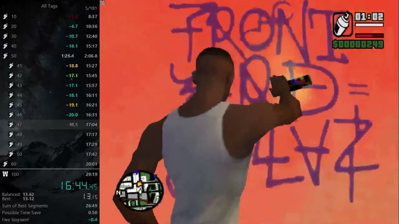 GTA:SA All Tags in 