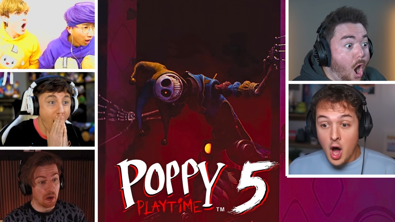 YouTuber's Reaction When Meeting The Prototype - Poppy Playtime Chapter 5 Part 2 #2