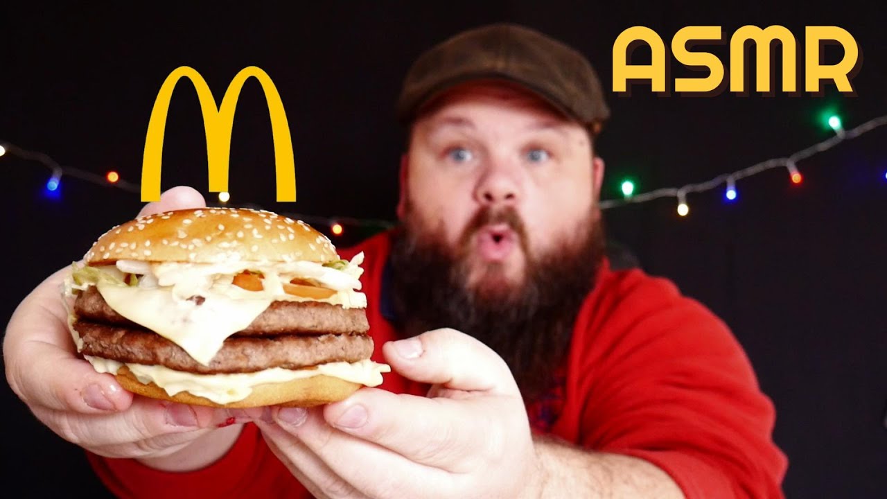 ASMR DEGUSTATION MACDO et CHUCHOTEMENT | MUKBANG ASMR #asmr #dormir #sleep #macdonald #mukbang