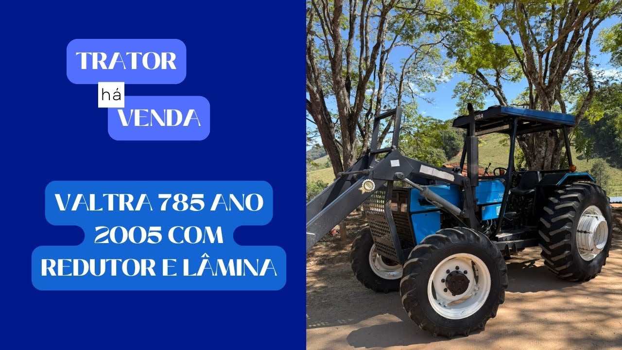 Trator h&aacute; venda na Casa do Trator / Valtra 785