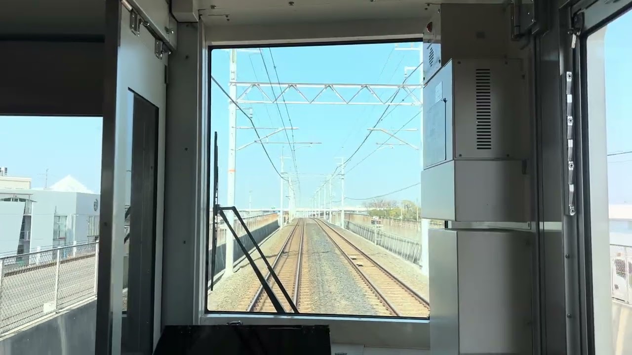 南海9300系（9301f+9302f）区間急行 前面展望＆走行音（泉ヶ丘～深井）（日立SiCvvvfインバータ）