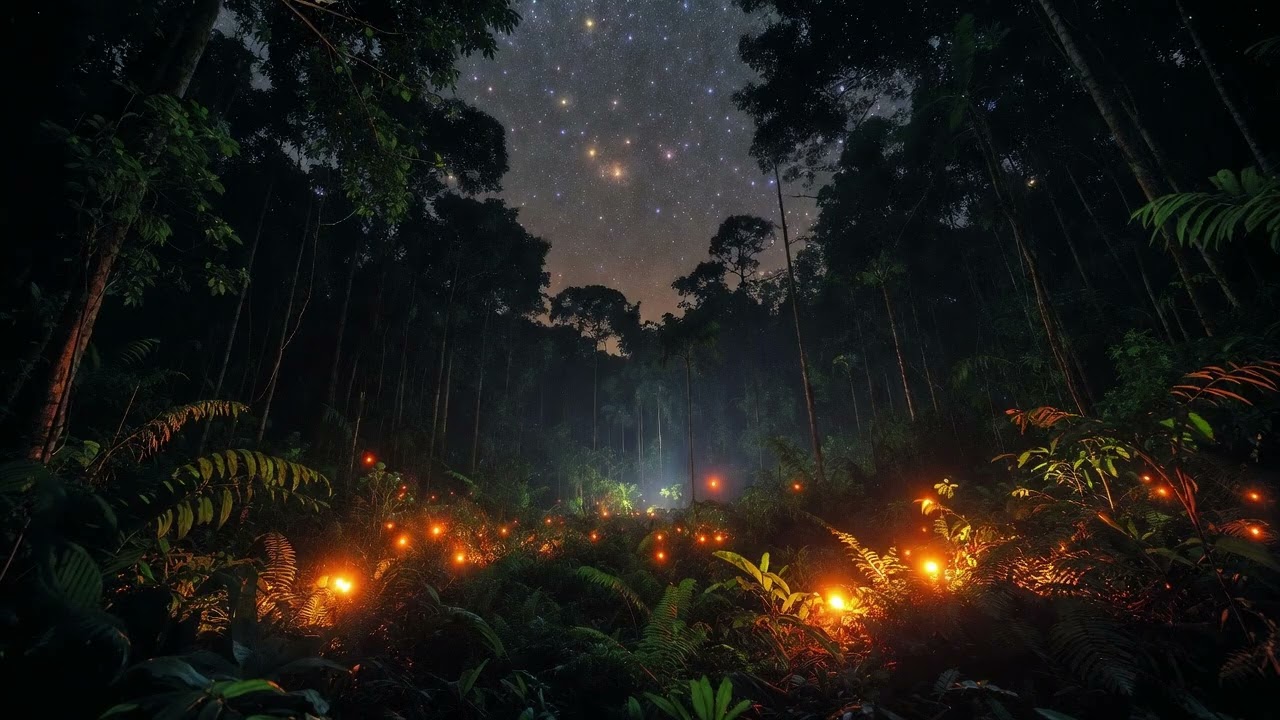 ASMR Rainforest White Noise 🌧️ | Deep Sleep Rain Sounds